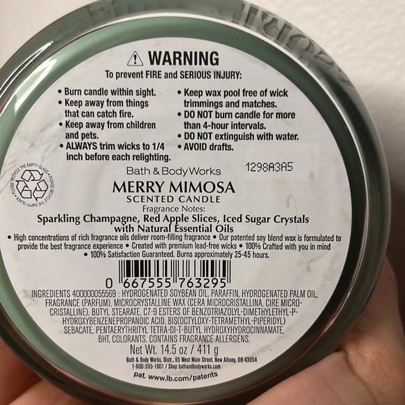 Marry mimosa Candle - Picture 2 of 2